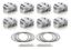 SBC Dome Piston Set 4.040 Bore + 7.6cc
