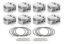 SBC FT Piston Set 4.125 Bore - 5cc