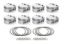 SBC FT Piston Set 4.125 Bore - 5cc
