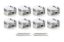 SBF 351W FT Piston Set 4.030 Bore -5cc