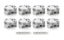 SBF 351W Dish Piston Set 4.030 Bore -29.1cc