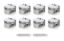 GM LS FT Piston Set 3.908 Bore -3.3cc
