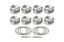 BBC Dome Piston Set 4.310 Bore +39.8cc