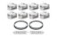 GM LS FT Piston Set 4.070 Bore -3.3cc