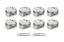 GM LS Piston Set 4.075 Bore -13.4cc