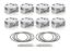 GM LS Piston Set 4.125 Bore -25cc.