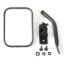 Quick Release Mirror Tex tured Black Rectangular