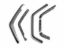 07-18 Jeep Wrangler JK Fender Flares 4Pcs.