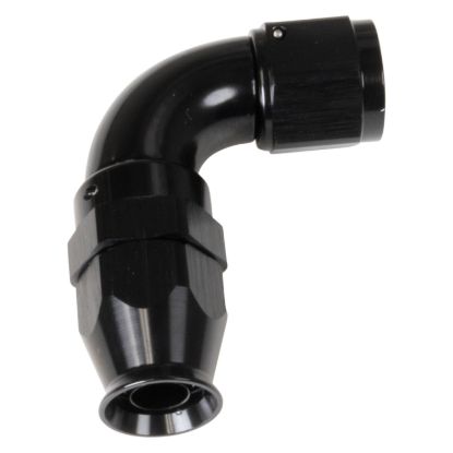 8AN 90Deg Pro Hose End PTFE Black
