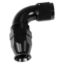 8AN 90Deg Pro Hose End PTFE Black