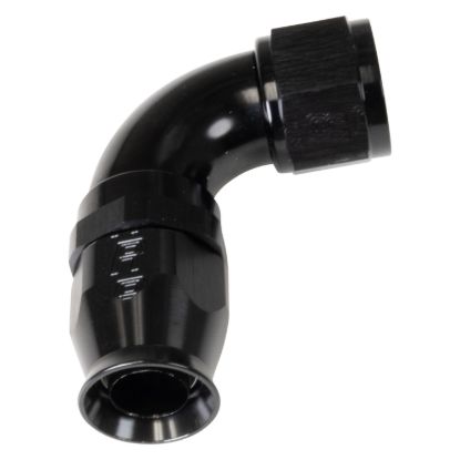12AN 90Deg Pro Hose End PTFE Black