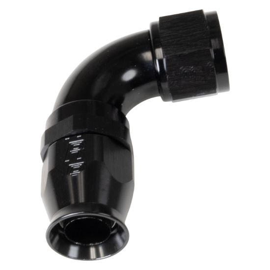 12AN 90Deg Pro Hose End PTFE Black