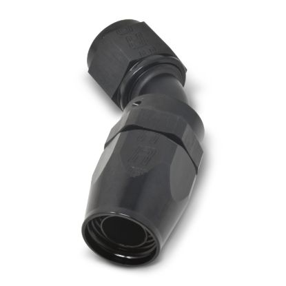 16AN 45Deg Hose End Pro Classic II Black