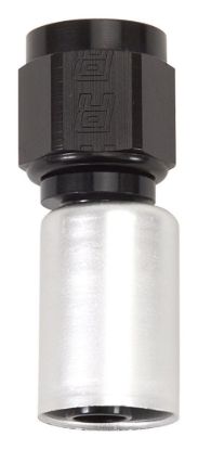 #4 Str Hose Fitting P/C Crimp-On