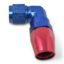 6AN 180Deg Hose End ProClassic Blue/Red