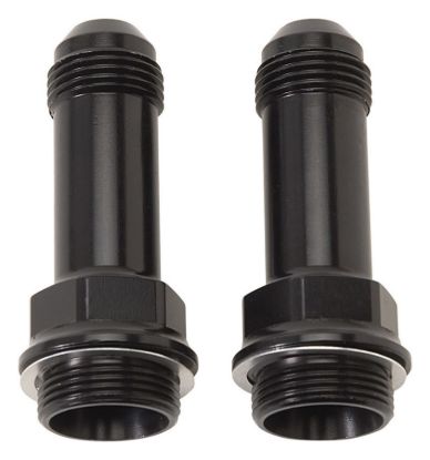 Carb Adapter Fittings 6an x 7/8-20 2pk Black