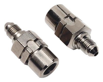 7/16-24 Inverter Female to 3an Male Fitting