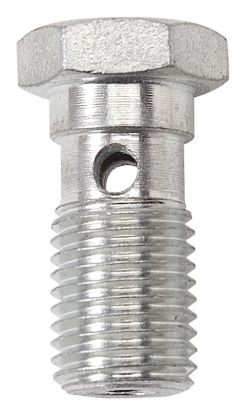 Banjo Bolt 7/16-24 Clear Zinc Plated