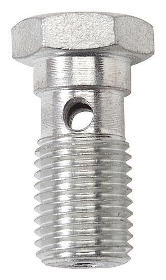 Banjo Bolt 7/16-24 Clear Zinc Plated