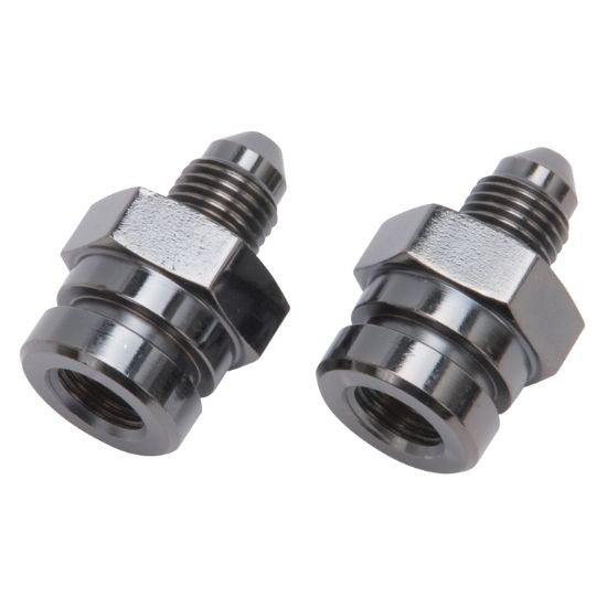 3ANx3/8-24 F Brake Adapt Black (2 Pack)