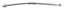 10mm 3/8in To 3/8in-24 Uni Brake Line 15in