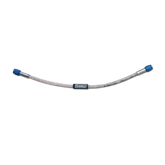 6an Nitrous Hose 2ft w/Blue Hose Fittings
