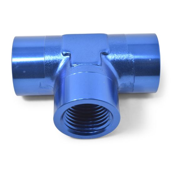 1/8in Tee Female Pipe Blue
