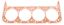 SBC Titan Copper Head Gasket 4.200 x .043