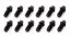 Header Bolt 3/8-16x3/4in 5/16 Head  12pk