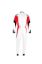Comp Suit White/Red Medium/Large