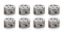 SBC FT Piston Set 4.020 Bore