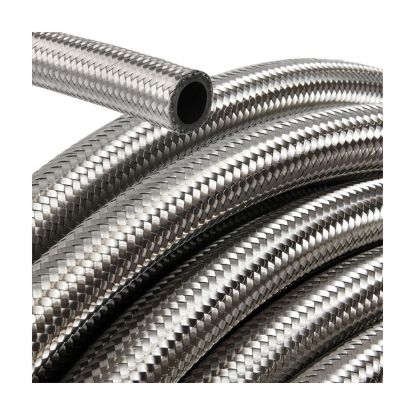#10 SS Braided Hose 12ft