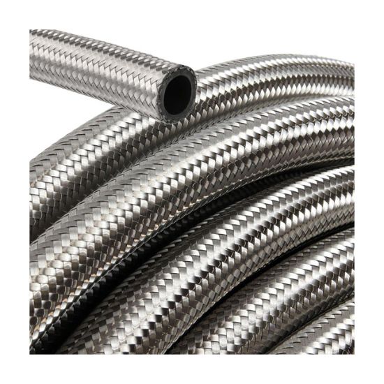 #10 SS Braided Hose 12ft