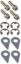 Turbo Locking Bolt Kit - 8mm x 1.25 x 25mm (4)