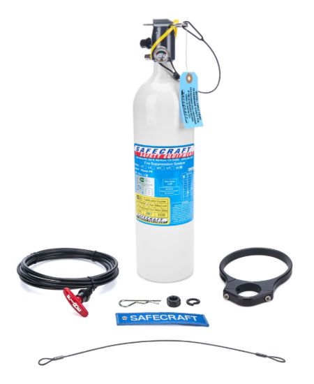 Fire Suppression System 5lb Sprint w/Clamps