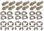 Header Bolt Kit - 6pt. 3/8-16 x 3/4 (12)