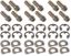 Header Bolt Kit - 6pt. 3/8-16 x 1in (12)