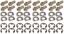 Header Bolt Kit - 6pt. 3/8-16 x 3/4 (16)