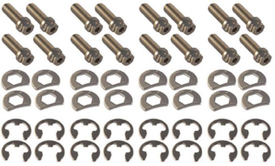 Header Bolt Kit - 6pt. 3/8-16 x 1in (16)