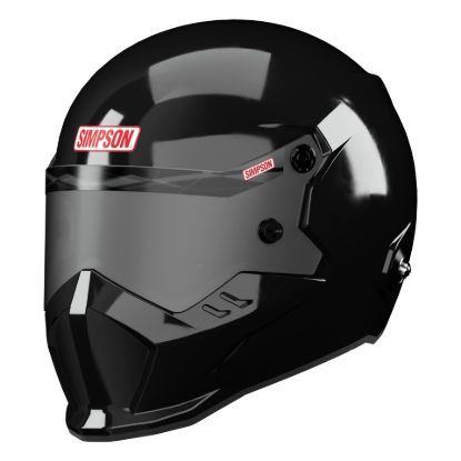 Helmet KingSnake  2X-Lrg Black SA2025