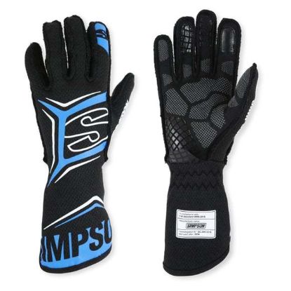 Glove Magnata Medium Black / Blue SFI 3.5/5