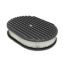 Air Cleaner Kit  12in X 2in Oval Full Finned Top