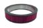 Air Cleaner Element 14in X 3in Round with Red