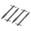 Valve Cover Fastener Blk T-Bar Wing Nut 4 Pack