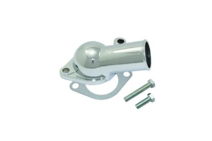 Water Neck Chrome Chevy Angle O-Ring Style