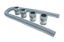 Radiator Hose Kit 48in w/Polished Aluminum Cap