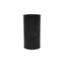 3in OD x 6in Long Tube Black