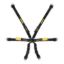 Harness 6pt Enduro Black Shoulder & Lap