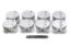 SBC Flat Top Piston Set 4.165 Bore -5cc