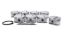 SBC Flat Top Piston Set 4.125 Bore -5cc
